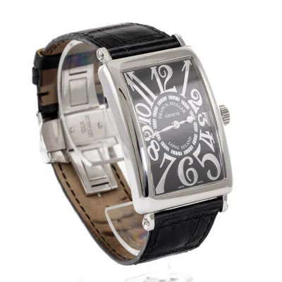 Franck Muller Long Island 1000 SC 43mm Stainless steel Black and Silver 3