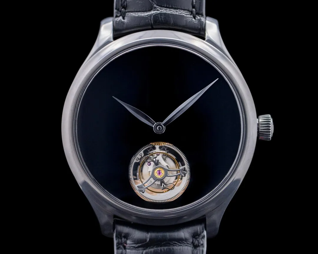 H. Moser & Cie. Endeavour 1804-1206 42mm Stainless steel Black