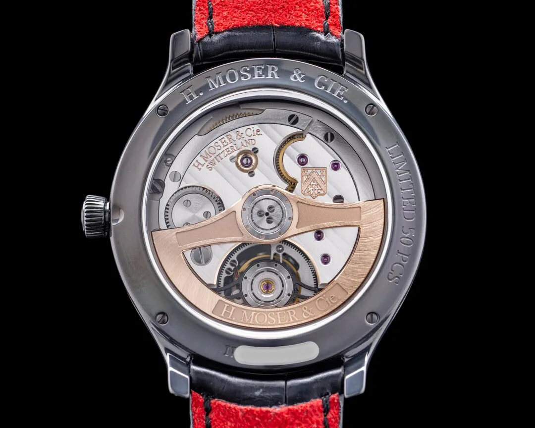 H. Moser & Cie. Endeavour 1804-1206 42mm Stainless steel Black 3