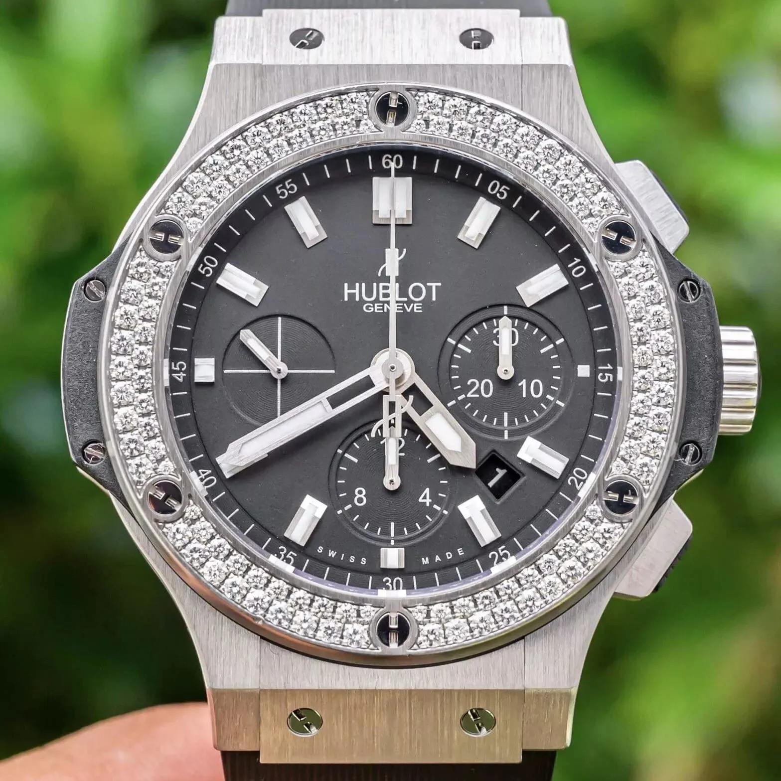 Hublot Big Bang 301.SX.1170.RX.1104 44mm Stainless steel Black