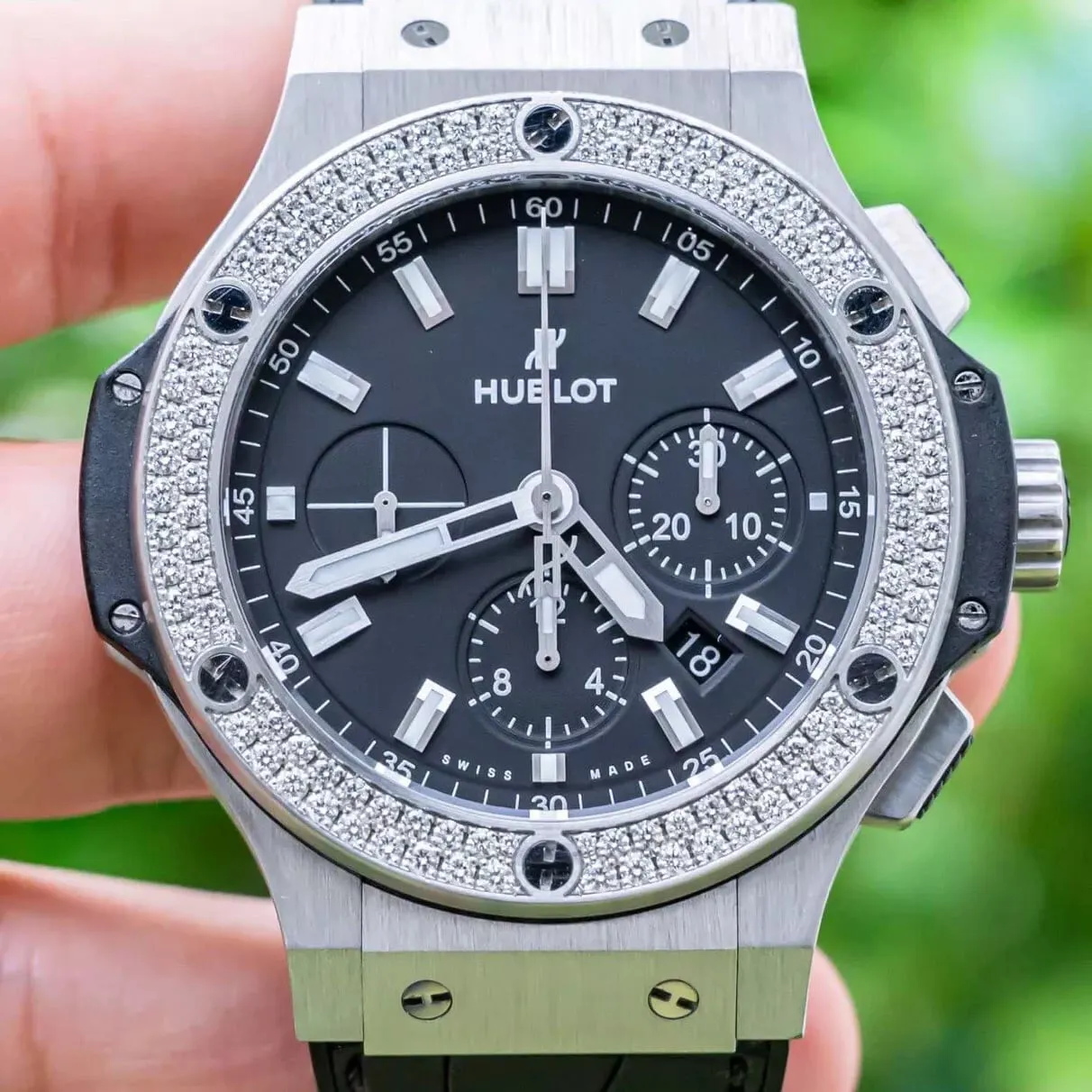 Hublot Big Bang 301.SX.1170.RX.1104 44mm Stainless steel Black