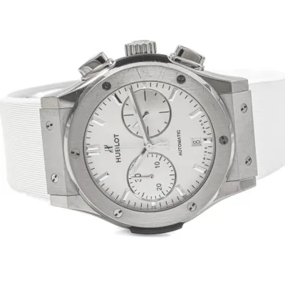 Hublot Classic Fusion 521.NX.2611.LR 45mm Titanium and Stainless steel White 4