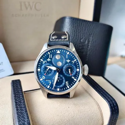 IWC Big Pilot IW503605 46.2mm Stainless steel Blue 2