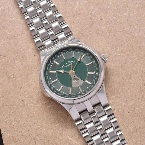 Lang & Heyne 40mm Stainless steel Green