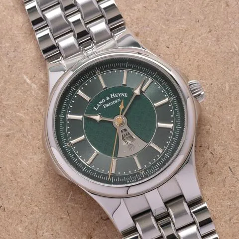 Lang & Heyne 40mm Stainless steel Green 1