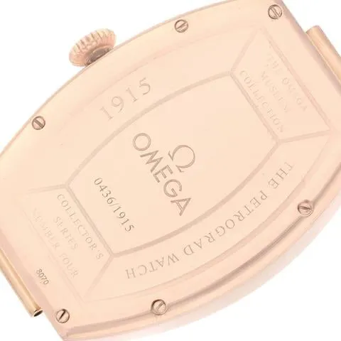 Omega Museum 5703.30.01 32.5mm Rose gold and 18k rose gold Silver 6