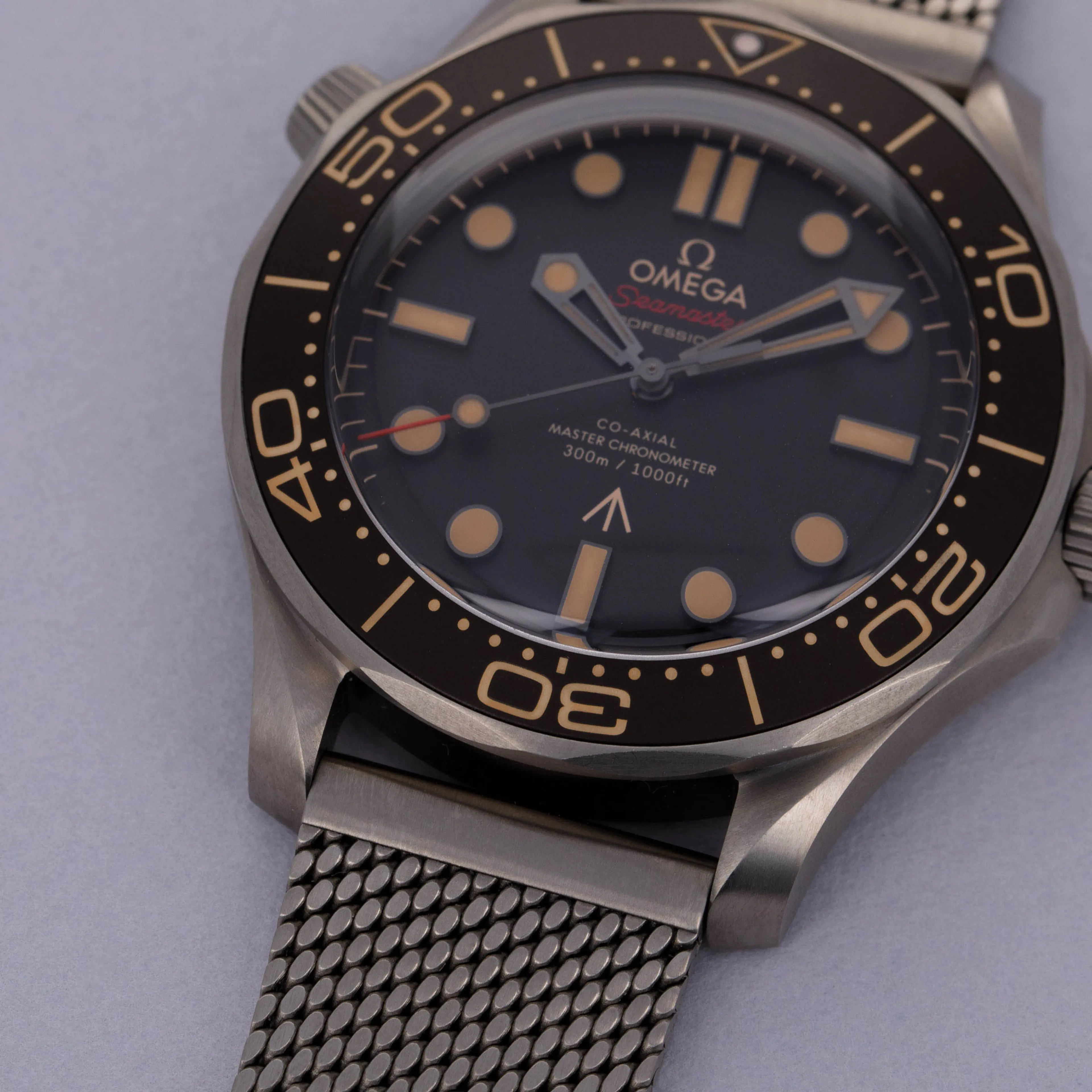 Omega Seamaster Diver 300M 210.90.42.20.01.001 42mm Titanium Brown 2