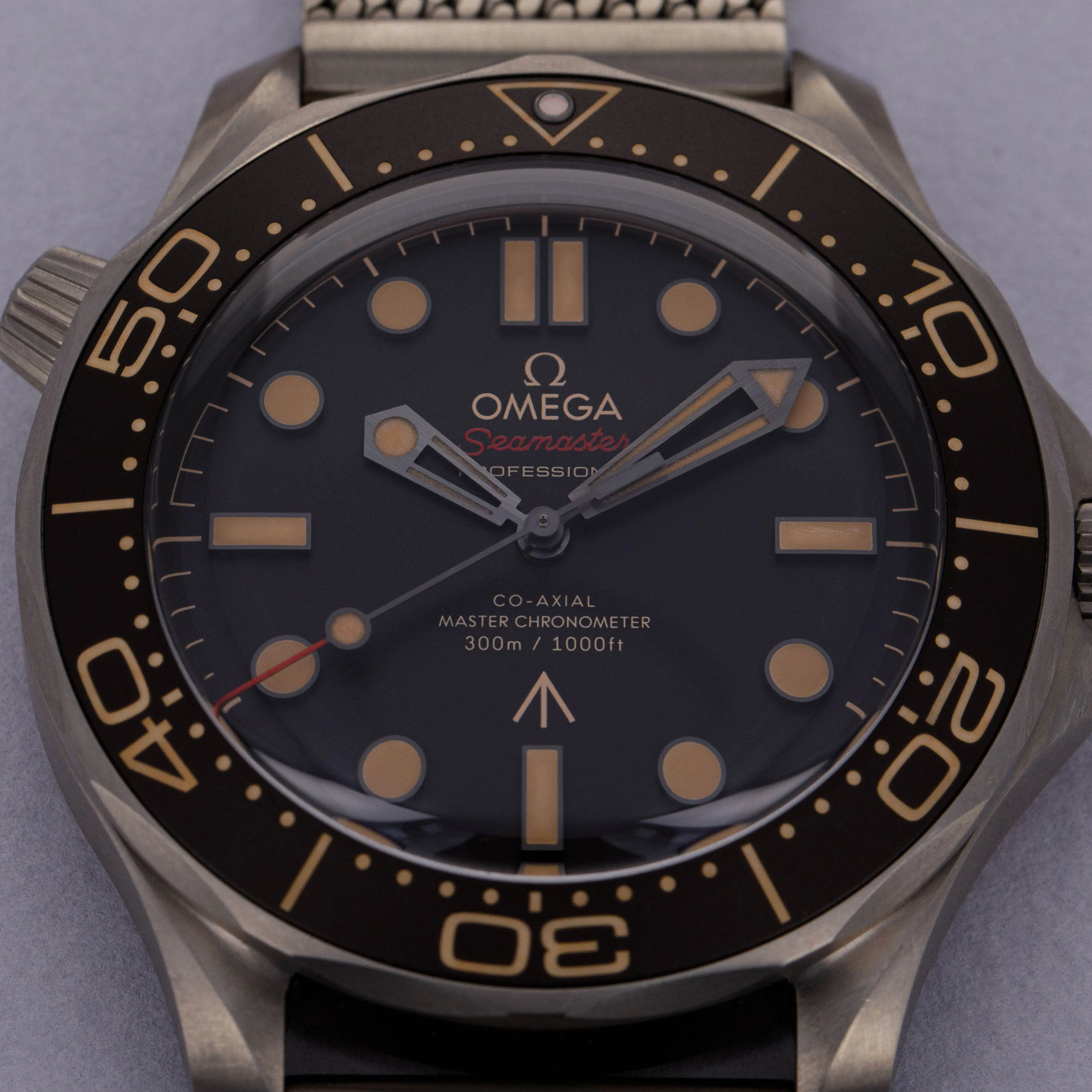 Omega Seamaster Diver 300M 210.90.42.20.01.001 42mm Titanium Brown 11