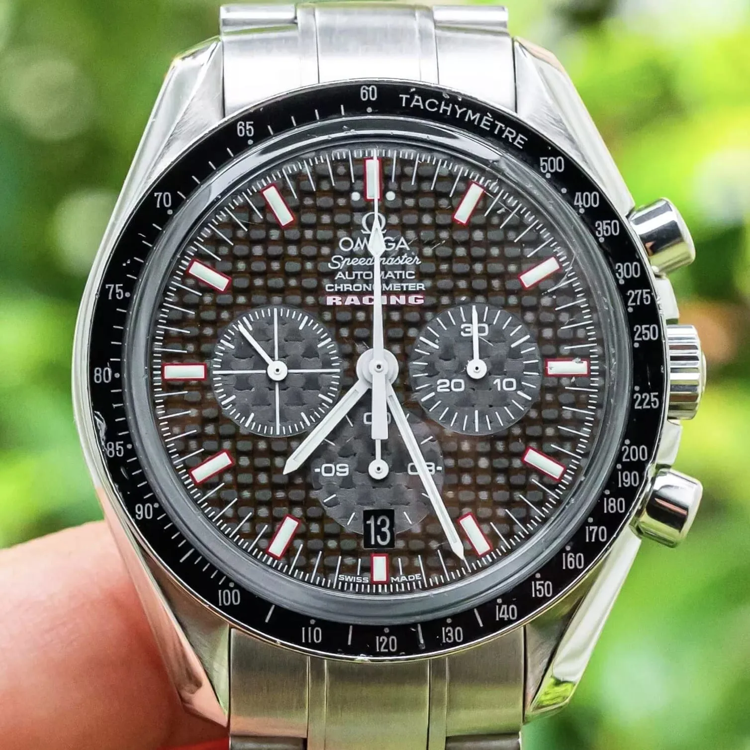 Omega Speedmaster Racing 3552.59.00 42mm Stainless steel Black