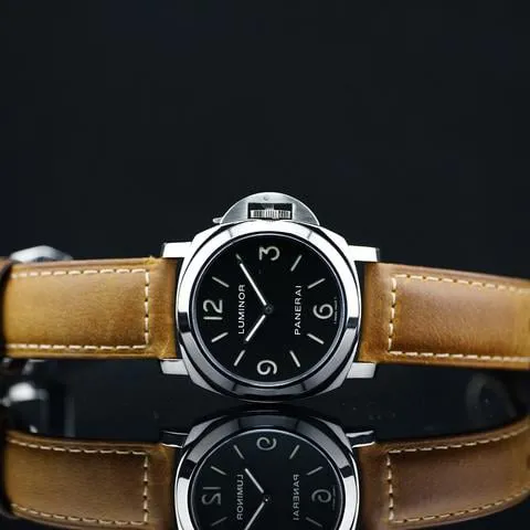 Panerai Luminor Base PAM 00112 44mm Stainless steel Black 4