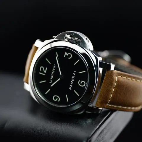 Panerai Luminor Base PAM 00112 44mm Stainless steel Black 6