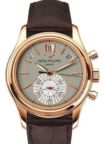 Patek Philippe Annual Calendar Chronograph 5960r 41mm Rose gold Gray