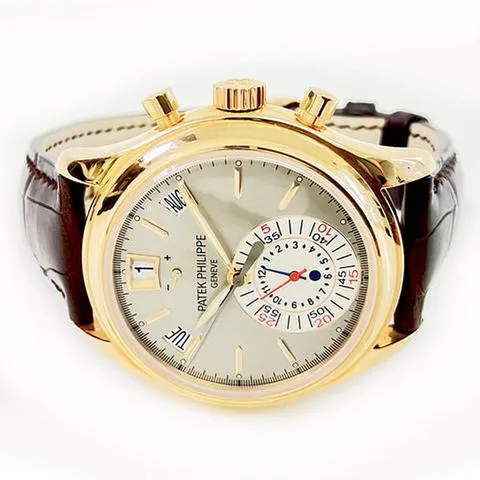 Patek Philippe Annual Calendar Chronograph 5960r 41mm Rose gold Gray 2