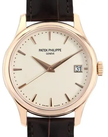 Patek Philippe Calatrava 5227R-001 39mm Rose gold Ivory