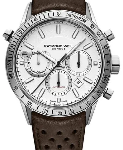 Raymond Weil Freelancer 7740-STC-30001 43mm Stainless steel White