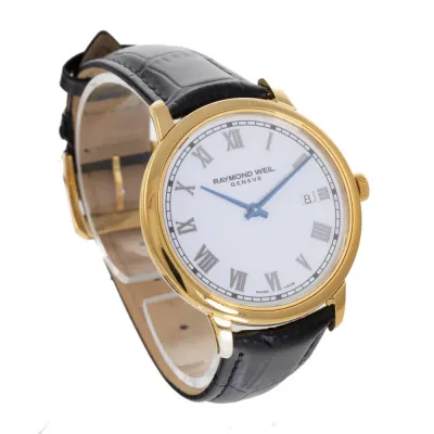 Raymond Weil Toccata 5485-PC-00359 39mm Yellow gold and Stainless steel and PVD White 2