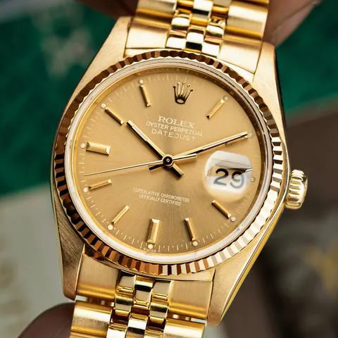 Rolex Datejust 36 16018 36mm Yellow gold Gold