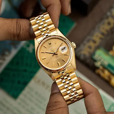 Rolex Datejust 36 16018 36mm Yellow gold Gold 1