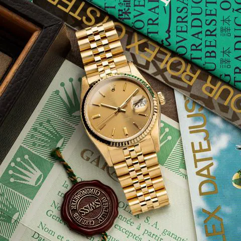 Rolex Datejust 36 16018 36mm Yellow gold Gold 3