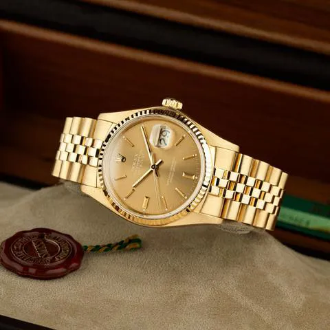 Rolex Datejust 36 16018 36mm Yellow gold Gold 8