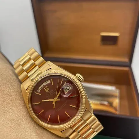 Rolex Day-Date 36 1803 36mm Yellow gold Red 2