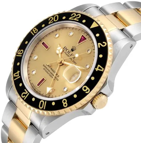 Rolex GMT-Master II 16713 40mm Stainless steel Champagne 1