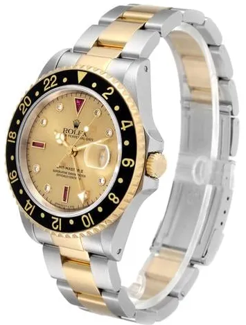 Rolex GMT-Master II 16713 40mm Stainless steel Champagne 6