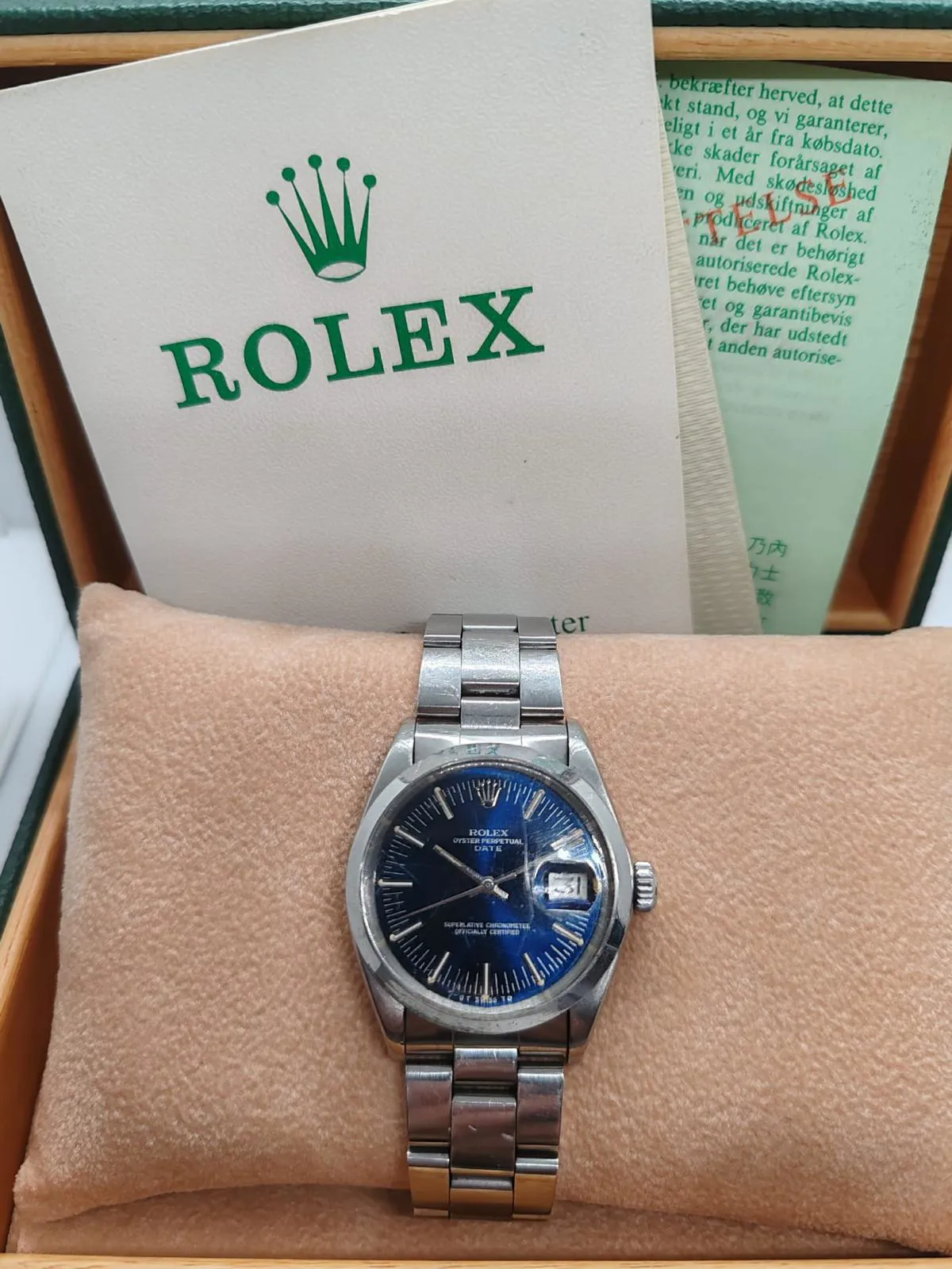 Rolex Oyster Perpetual Date 1500 34mm Stainless steel