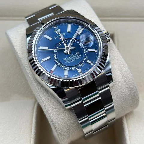 Rolex Sky-Dweller 326934 42mm Stainless steel Blue