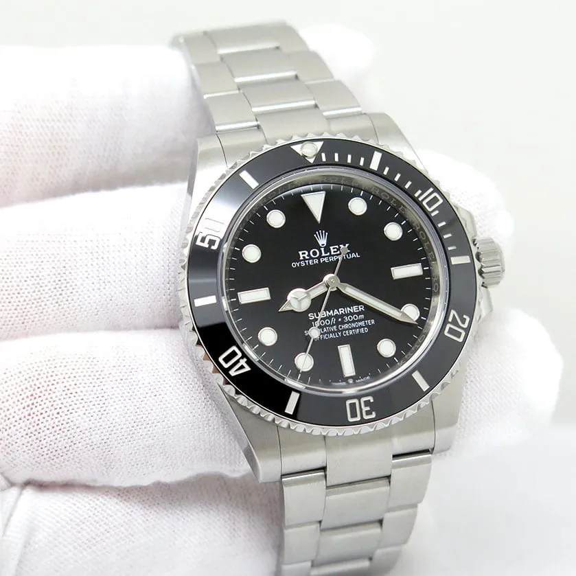 Rolex Submariner 124060-0001 41mm Oystersteel Black