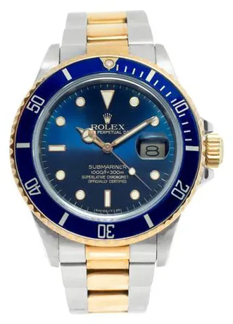 Rolex Submariner 16803 40mm Stainless steel Blue