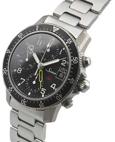 Sinn Instrument Chronographs 103TiArUTC 41mm Titanium Black