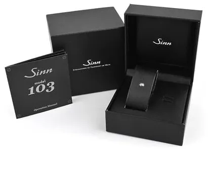 Sinn Instrument Chronographs 103TiArUTC 41mm Titanium Black 1