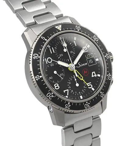 Sinn Instrument Chronographs 103TiArUTC 41mm Titanium Black 2