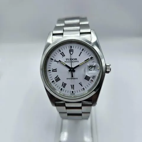 Tudor Prince Oysterdate 91520 34mm Stainless steel White