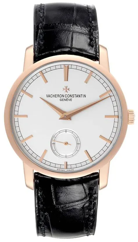 Vacheron Constantin Traditionnelle 82172/000R-9412 38mm Rose gold Silver