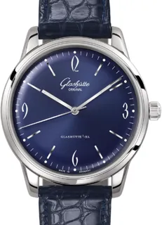 Glashütte Vintage 1-39-52-06-02-04 Stainless steel Blue