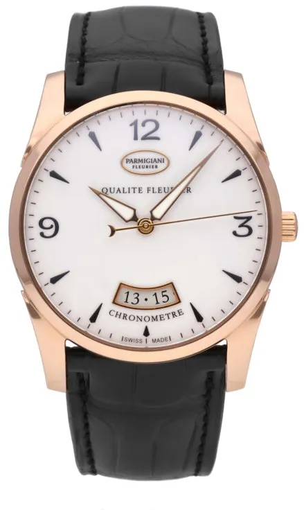 Parmigiani Fleurier Tonda PFC222-1602400-HA1431 39mm Rose gold White