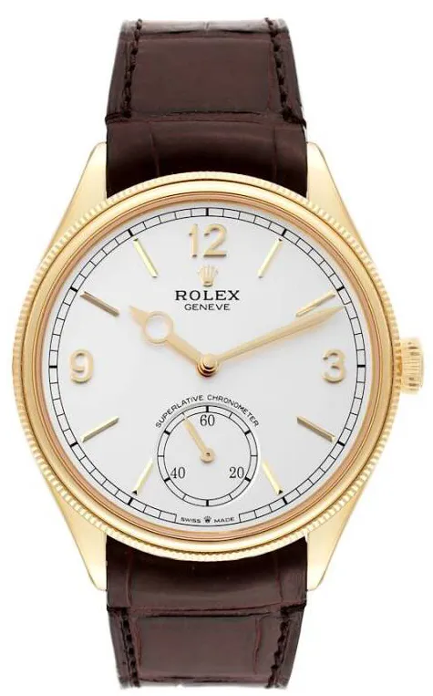 Rolex 1908 52508 39mm Yellow gold White