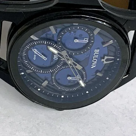 Bulova CURV 98A232 44mm Stainless steel Blue 1