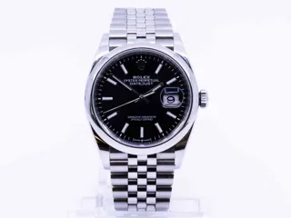 Rolex Datejust 36 126200 Stainless steel Black