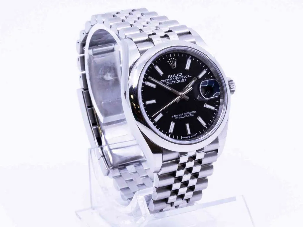 Rolex Datejust 36 126200 Stainless steel Black 3