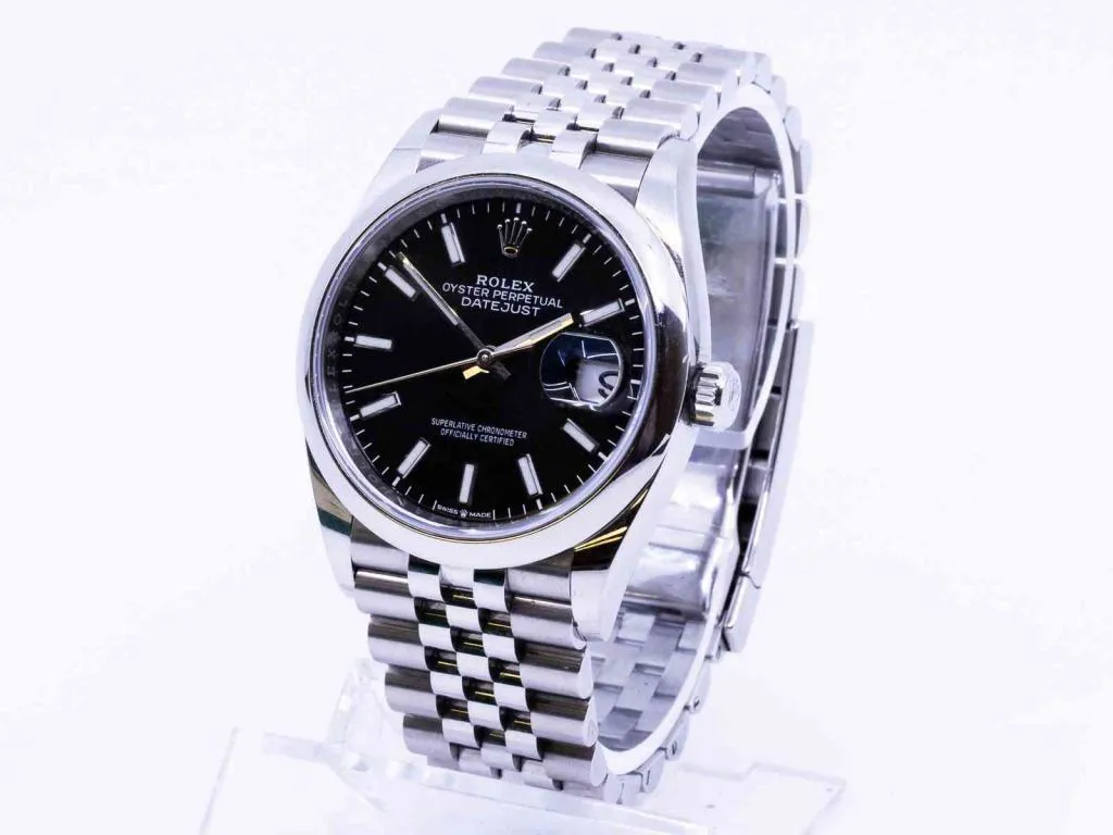 Rolex Datejust 36 126200 Stainless steel Black 5