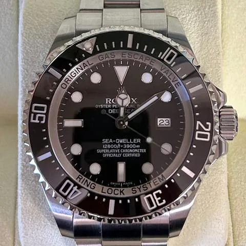 Rolex Sea-Dweller Deepsea 126660 44mm Stainless steel Black