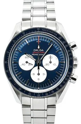 Omega Speedmaster Moonwatch 522.30.42.30.03.001 42mm Stainless steel Blue