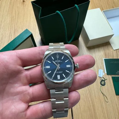 Rolex Oyster Perpetual 41 124300 41mm Stainless steel Blue 8