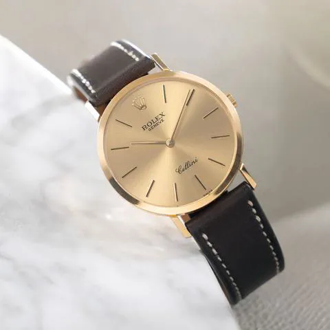 Rolex Cellini 4112 32mm Yellow gold Gold