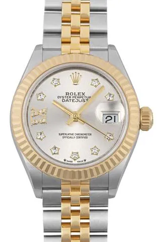 Rolex Lady-Datejust 279173G 28mm Stainless steel Silver