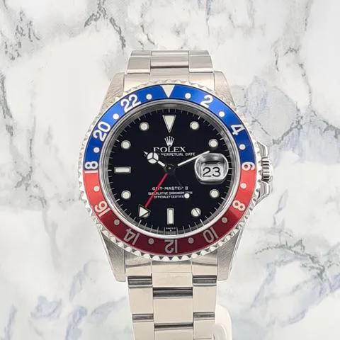 Rolex GMT-Master II 16710 40mm Stainless steel Black