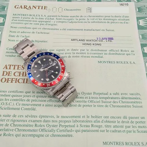 Rolex GMT-Master II 16710 40mm Stainless steel Black 11